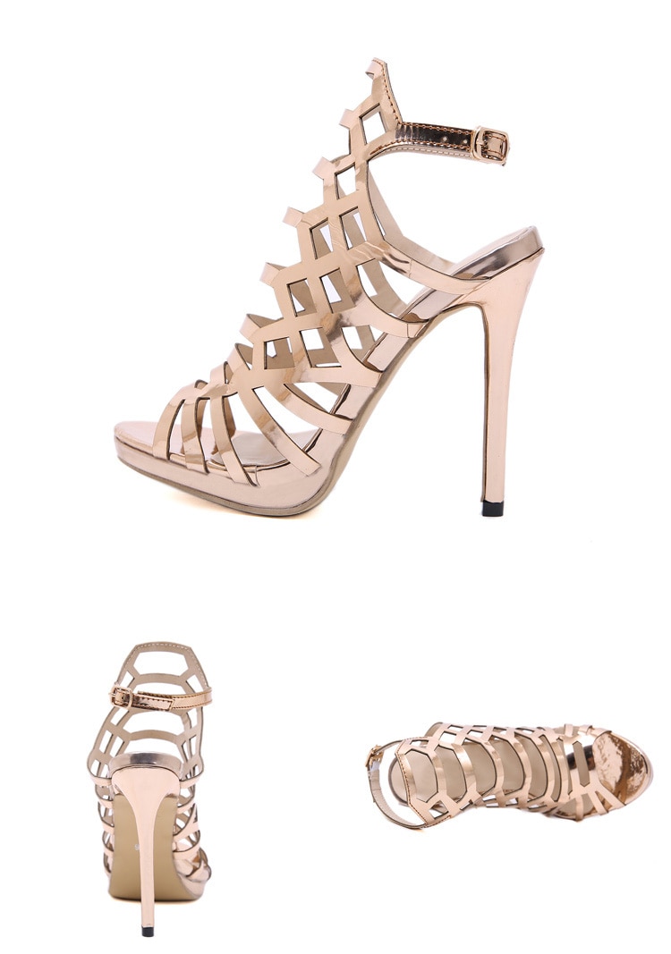 Champagne Gold Sandals