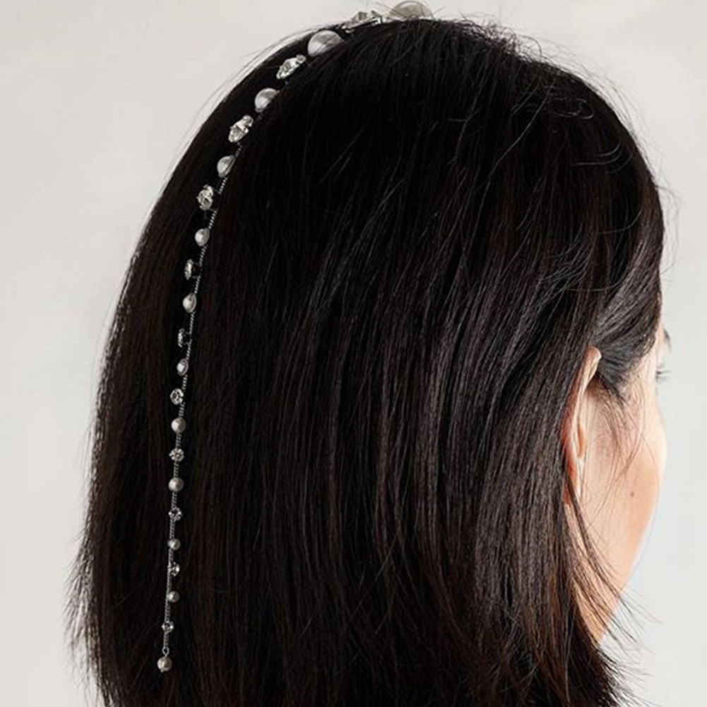 Rhinestone Crystal Hair Chain