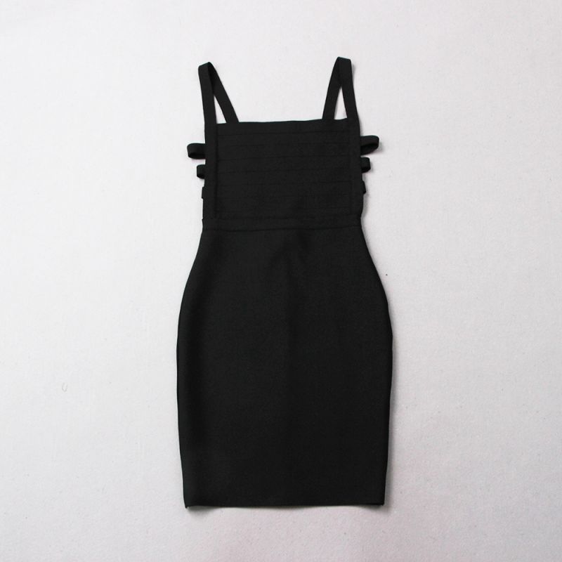 Bandage Strap Mini Dress