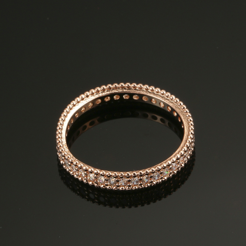 Rose Gold CZ Ring