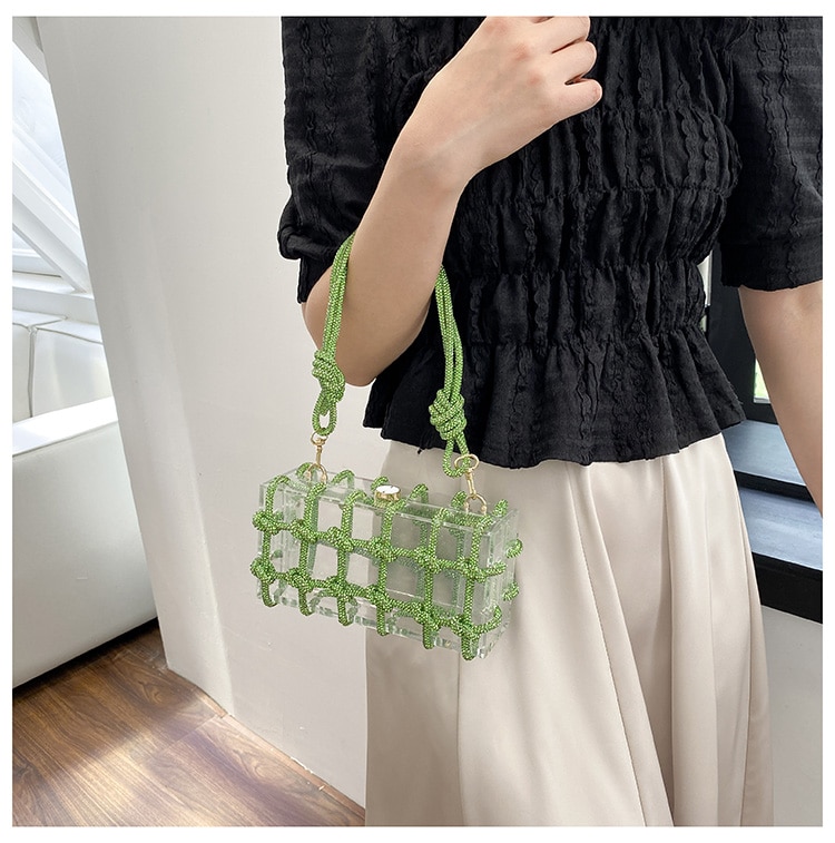 Knotted Acrylic Bag