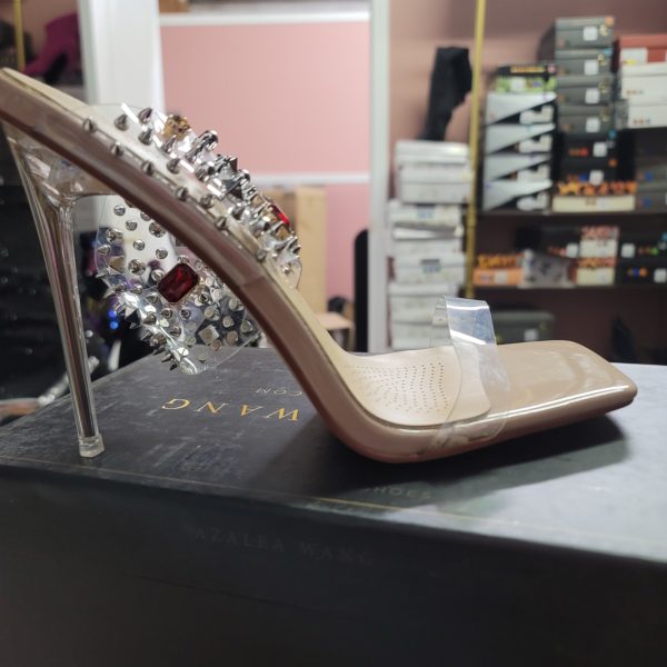 Studded Rhinestone Sandals