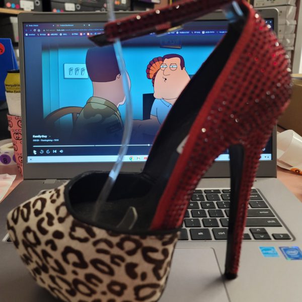 Genuine Fur Steve Madden Rhinestone Sandals