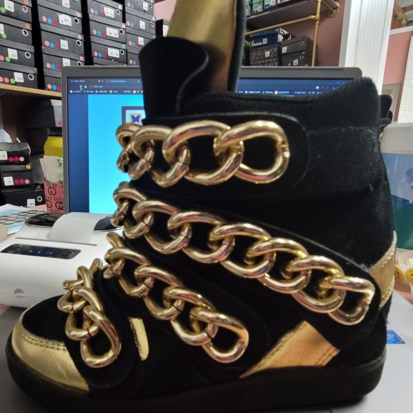 Jeffery Campbell Chain Sneakers