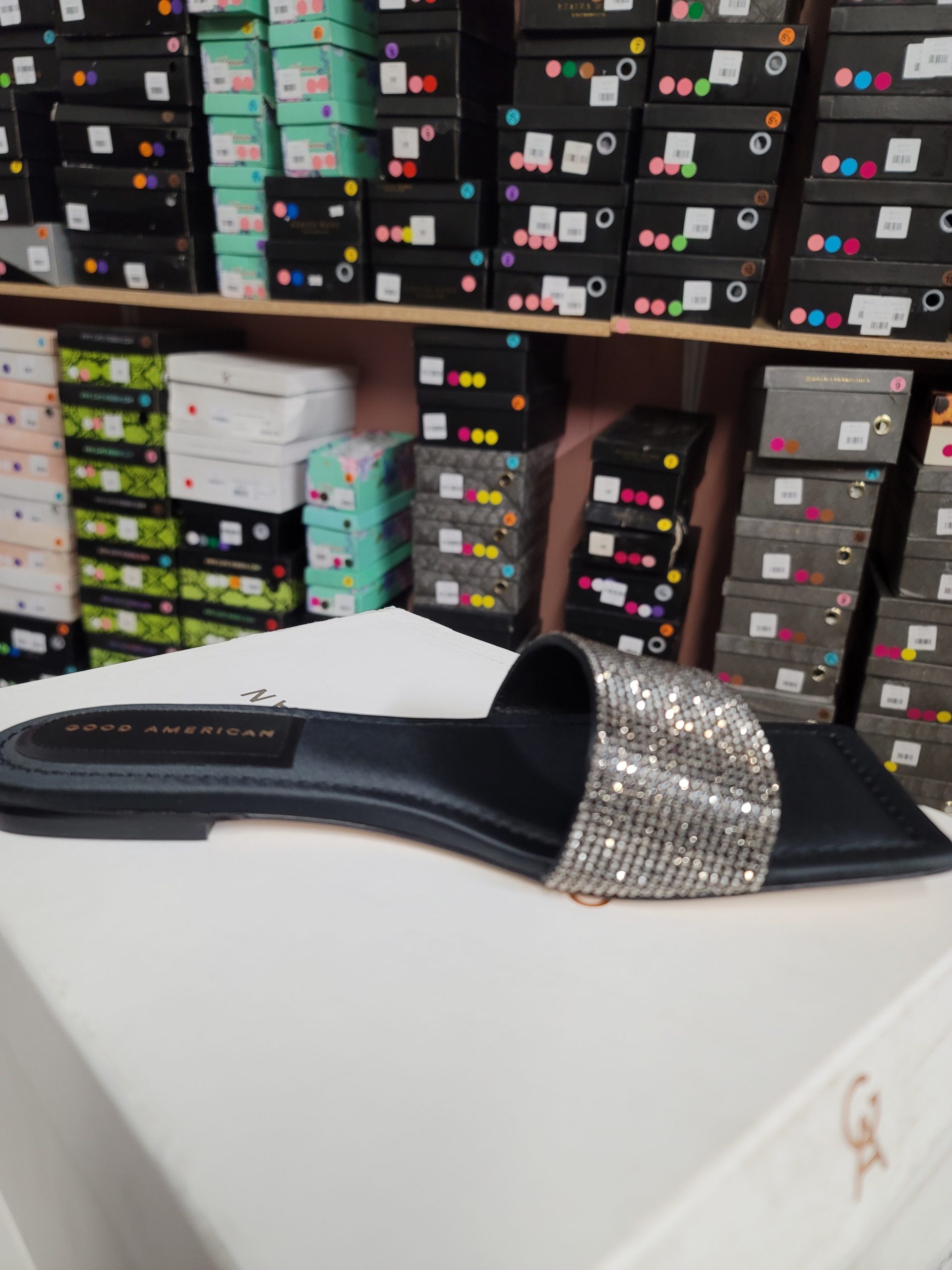 GA Rhinestone Sandals