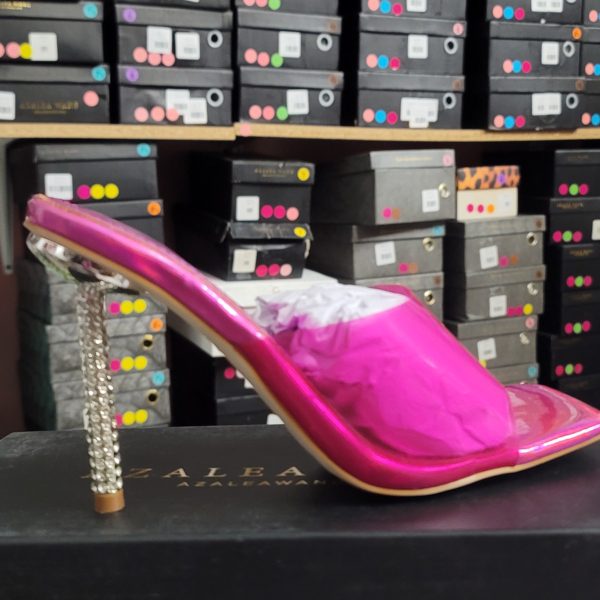 Pink Rhinestone Sandals