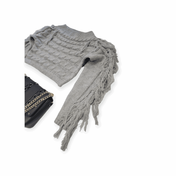 Trendy Tassel Detail Sweater