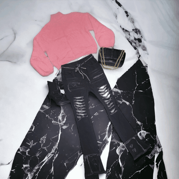 Butter Soft Pink Fur Sweater