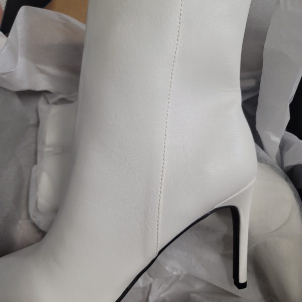 White Stiletto Boots