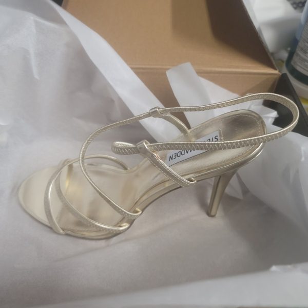 Steve Madden Gold Heels