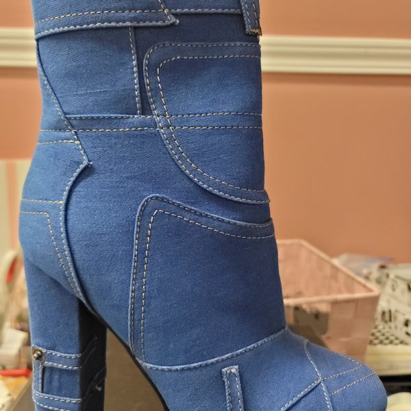 Denim Up Boots