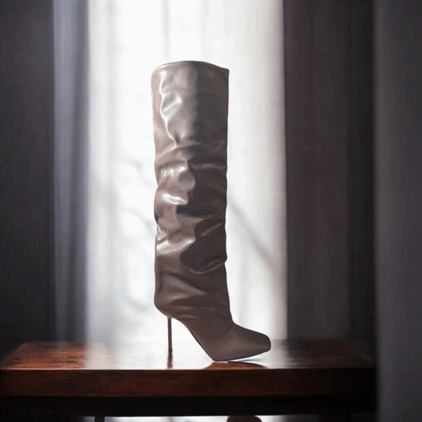 Cocoa Stiletto Boots