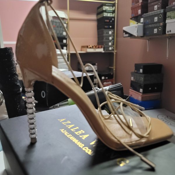 Rhinestone Heel Stiletto