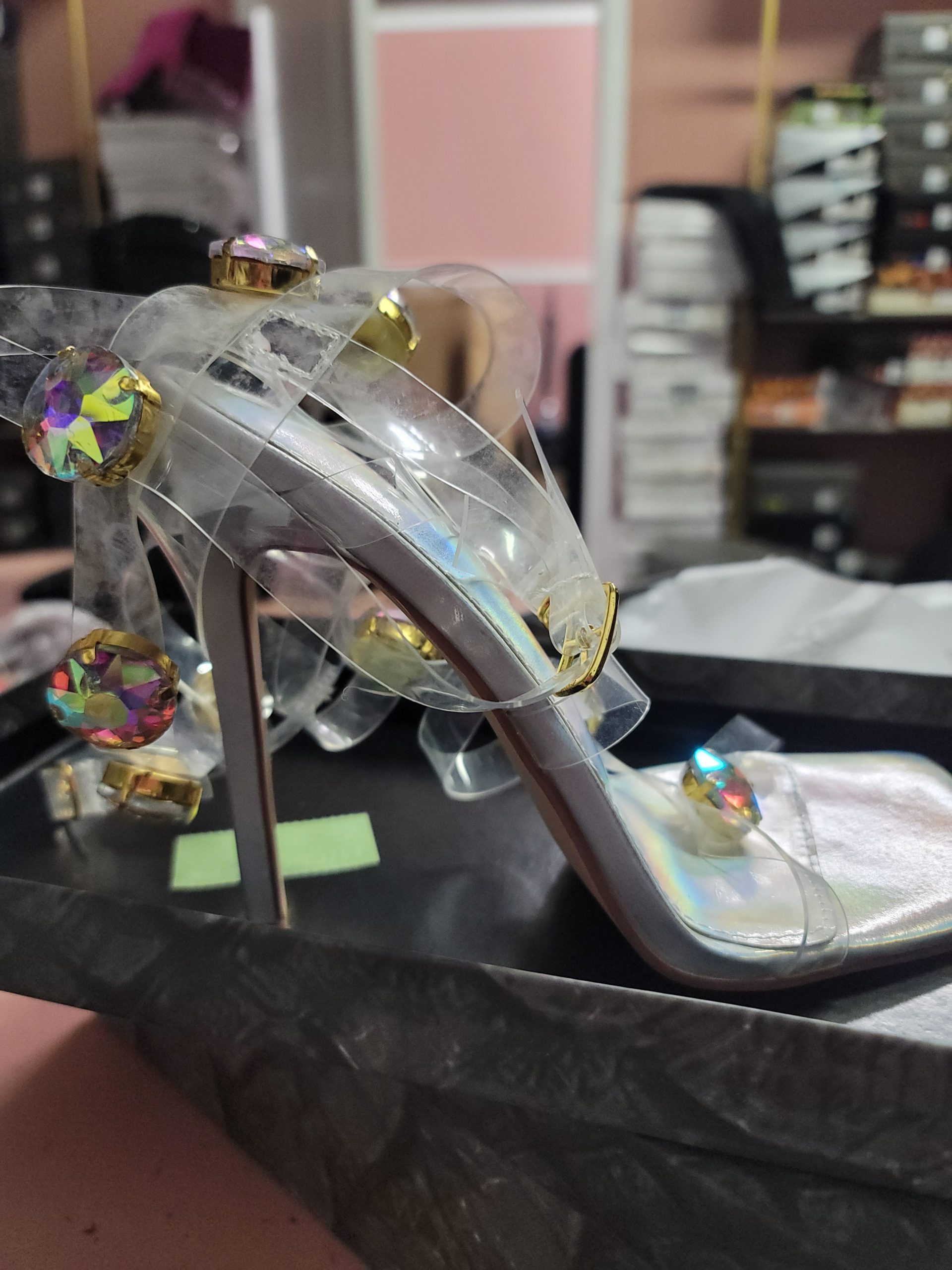 Long Studded Sandals